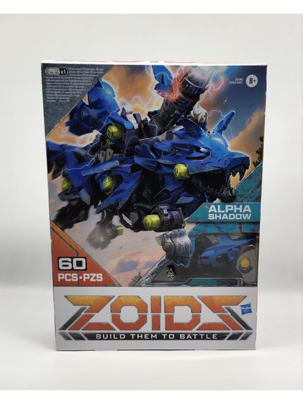 Zoids Giga Battlers Alpha Shadow Wolf-Type Buildable Motorized Motion Figure